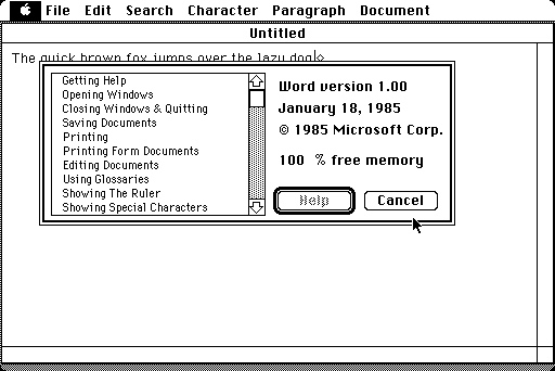 39 Years of Microsoft Word Design History - 79 Images - Version Museum