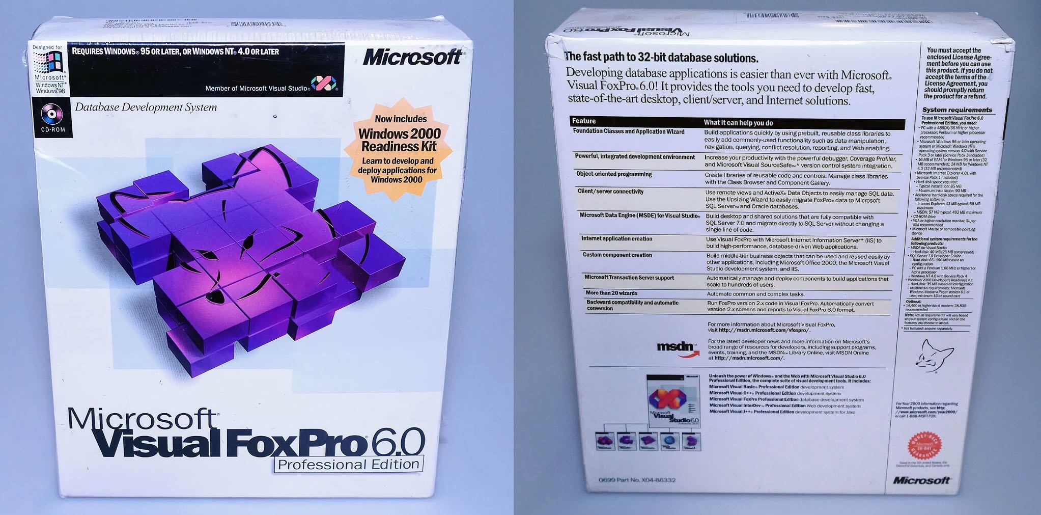 microsoft visual foxpro 6.0 support library download
