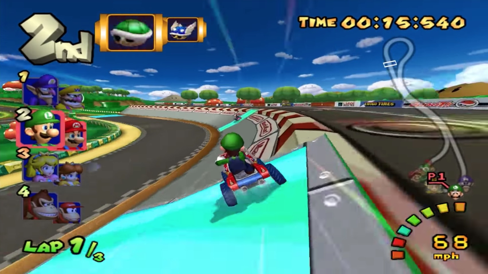 SNES Longplay [110] Super Mario Kart 